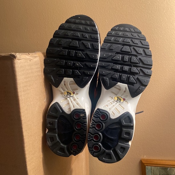 Nike Air Max Plus Gradient Total Crimson Sneakers, Size: 7½ (GS - 6) - Picture 6 of 6